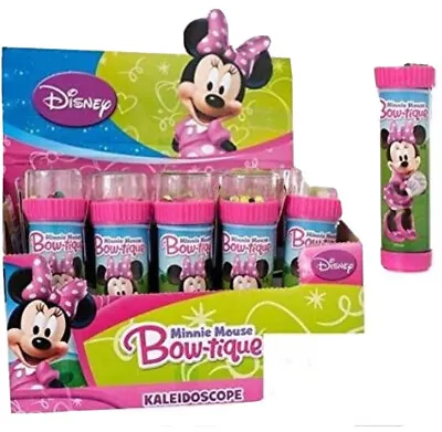 1x Minnie Mouse Bow Kaleidoscope Stocking Filler Party Bag Gift Kids Children. • £3.85