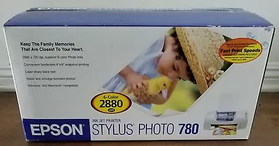 Epson Stylus Photo 780 Photo Inkjet Printer (New In Open Box) • $239.99