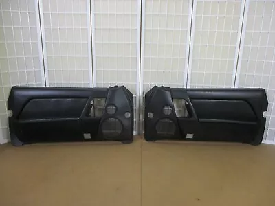 $797.99 • Buy 90-95 Mercedes R129 SL500 500SL 600SL SL320 300 Left Right BLACK Door Panel SET