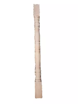 Beautifully Carved/turned Wood Stair Spindles Balusters 36  Raw New • £19.19