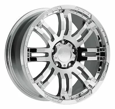 16  Vision Off-Road 375 Warrior Chrome Wheel 16x6.5 5x130 Rim 45mm • $248