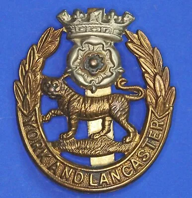 York And Lancaster Regiment Cap Badge       [28833] • £17.99