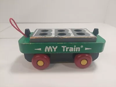 The Montgomery Schoolhouse Inc. Vermont Wooden Train Car Montessori Vintage • $11.21