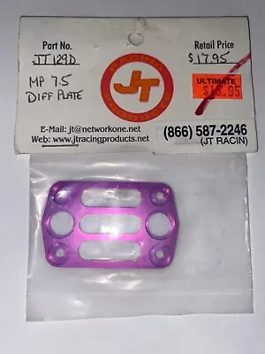 JT RACING JT RACING Kyosho MP 7.5 Diff Plate 1 Pc. Purple #JT129D • $17.11