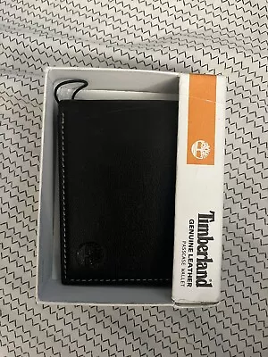Timberland Men's Premium Genuine Leather Slimfold Wallet • $13