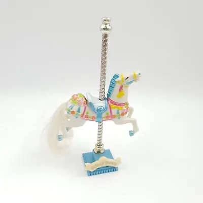Silver Dawn Vintage Matchbox Carousel Horse Classic Horse On Stand • $18.50