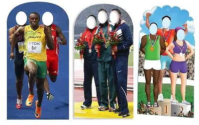 OLYMPIC GAMES LIFESIZE CARDBOARD CUTOUT STANDEE STANDINS Choose Your Favourite! • £34.99