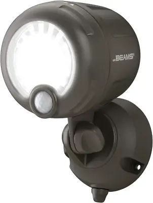 Mr. Beams Wireless 200 Lm Battery-Operated Outdoor Motion-Sensor-Activated LED • £53.89