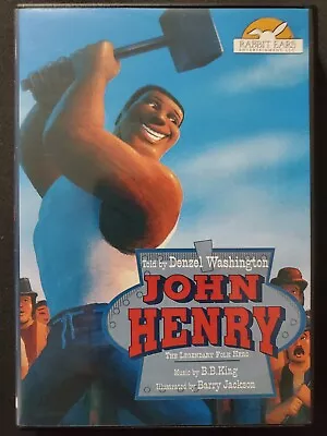 John Henry Told By Denzel Washington With Music By B.B. King DVD-R Rabbit Ears • $24.99