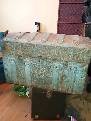 Wooden Pirate Treasure Chest With Removable Insert Compartment • $50