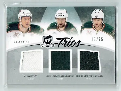 10-11 UD The Cup Trios  Mikko Koivu--G Latendresse--P-M Bouchard  /25  Jerseys • $39.99