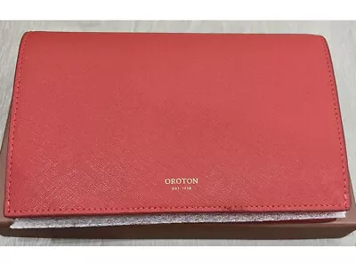 $90.25 • Buy Oroton Maud Large Clutch Wallet Poppy NWT Rrp $229