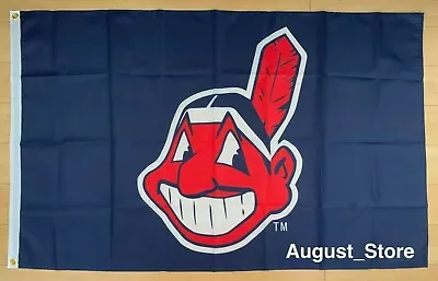 Cleveland Indians 3x5 Ft Flag Banner MLB Guardians • $13.47