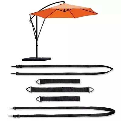£5.79 • Buy Fixed Strap For Garden Cantilever Parasols Wind Protection Wind Lock Adjustable 