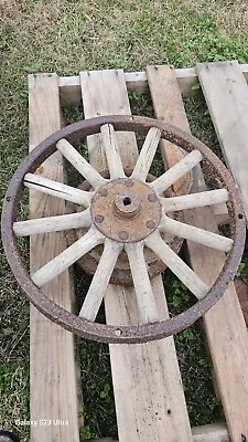 1925 1926 1927 Model T Ford TT Truck 20  REAR WOOD SPOKE WHEEL Original  • $275.79