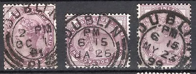 GB QV 1d Lilac With Dublin 1890's Postmarks Trio • £2.25