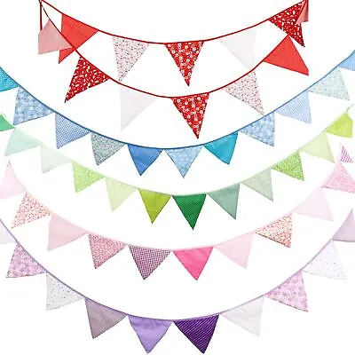 Double Sided Deluxe Cotton Bunting • £7.99
