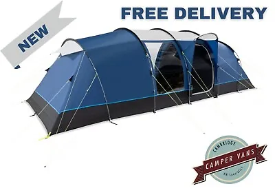 Kampa Watergate 8 8 Person Poled Family Tent *Free P&P* RRP £530 OUR PRICE £394 • £394