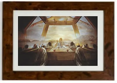 The Sacrament Of The Last Supper Framed Print By Salvador Dali • £28.04