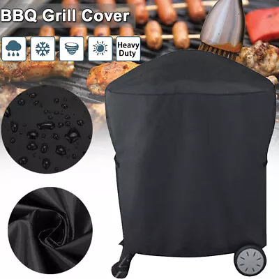 Rolling Cart Grill Cover Protector For Weber Q2000 Q1000 Series BBQ Barbecue AU • $25.28