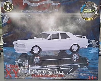 1/24th Ford Xy Gt Falcon Sedan Plastic Model Kit In Display Box • $75