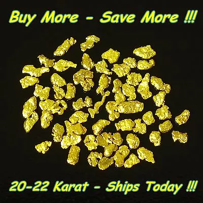 .520 Gram Mined Placer Gold Natural Raw Alaskan Nugget Flake Fines From Alaska • $49.77