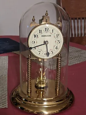 S Haller Clock Heirloom Anniversary Converted To Quartz Movement • £24.09
