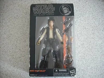 Star Wars The Black Series Action Figure Han Solo Hasbro Number 8 Missing Belt • $34.99