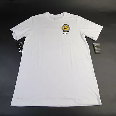 Indiana Pacers Nike NBA Authentics Dri-Fit Short Sleeve Shirt Men's White Used • $25.49