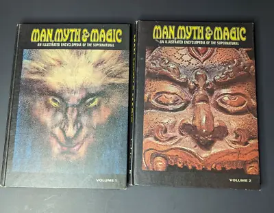 Vtg Man Myth And Magic An Illustrated Encyclopedia Of The Supernatural Vols 1-2 • $20