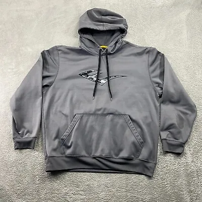 Everlast Sweatshirt Men's Extra Extra Large Gray Hooded Outdoors Sportswear • $14.99