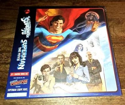 Mondo NYCC 2023 Superman The Movie 2xLP Vinyl And Graphic Novel / In Hand NEW • $197.50