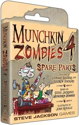 Munchkin Zombies 4 Spare Parts Steve Jackson Games • $11.49