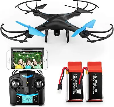 $44.99 • Buy Force1 U45W FPV Drone Camera VR Ready Quadcopter RTF Remote Control
