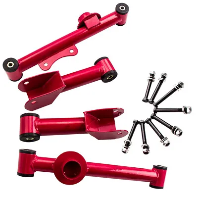 Upper & Lower Rear Tubular Control Arms With Hardware For 1979-2004 Ford Mustang • $76.60