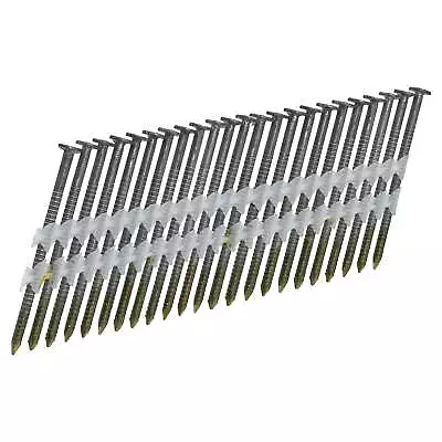 Freema 21 Degree.113 X2-3/8 Ring Shank Full Round Head Framing Nails(2000 Count) • $29.92