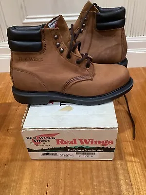 Vintage Red Wing Boots New In Box Size 9.5 Men’s Size 8 • $330