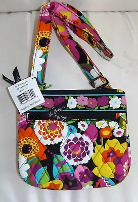 $37.95 • Buy VERA BRADLEY Little Flap Hipster Crossbody Purse -  Va Va Bloom - New With Tag