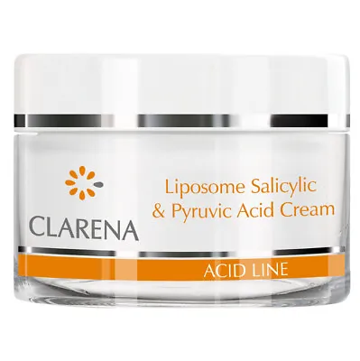 £27.81 • Buy Clarena Acid Line Anti Acne Cream With Pyruvic And Salicylic Acid 50ml