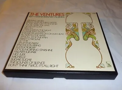 THE VENTURES ~ 10th ANNIVERSARY ALBUM ~ REEL TO REEL TAPE ~ 4 TRACK / 3 3/4 IPS • $69.99
