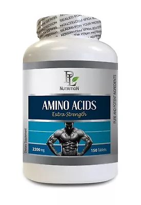 Muscle Enhancer - AMINO ACIDS 2200MG 1B - Amino Acid Supplement • $19.81