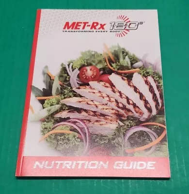 MET-RX 180 Bodybuilding Muscle Exercise Booklet NUTRITION GUIDE 2012 • $19.99