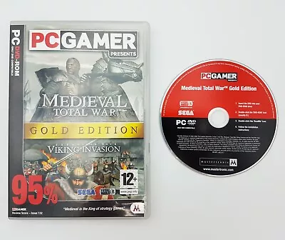 Medieval Total War: Gold Edition (Incl. Viking Invasion Expansion Pack) - PC DVD • £3.95