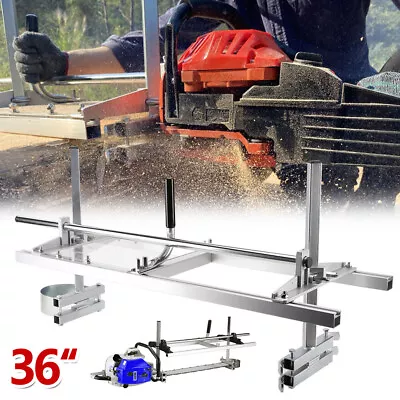 New Chainsaw Mill Suits Up To 14 -36  For Bar Saws Slabbing Milling Planks • £69.99