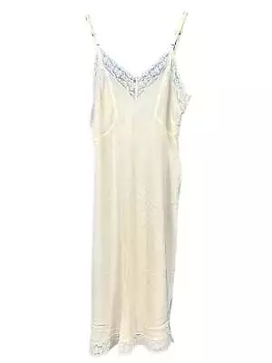 Vintage Beige Skylon Slip Dress Women's Size 20 • $7.20
