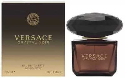 VERSACE CRYSTAL NOIR By Gianni Versace For Women EDT 3.0 Oz New In Box • $45.25