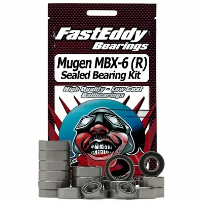 Mugen MBX-6 R Rubber Sealed Bearing Kit • $26.99