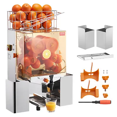 VEVOR Commercial Orange Juicer Machine 120W Juice Squeezer Extractor Water Tap • $887.49