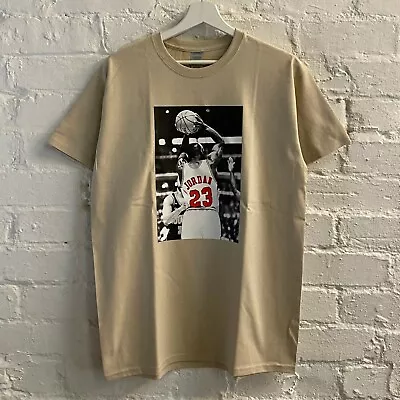 Michael Jordan Basketball Sand Tee T-shirt By ACTUAL FACT • £19.99