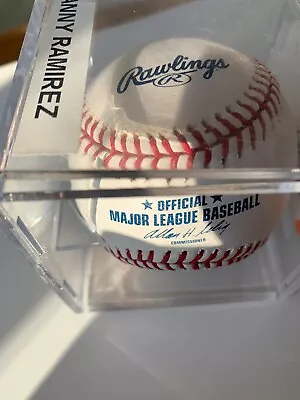 Official Major League Baseball Signed By Manny Ramirez • $250